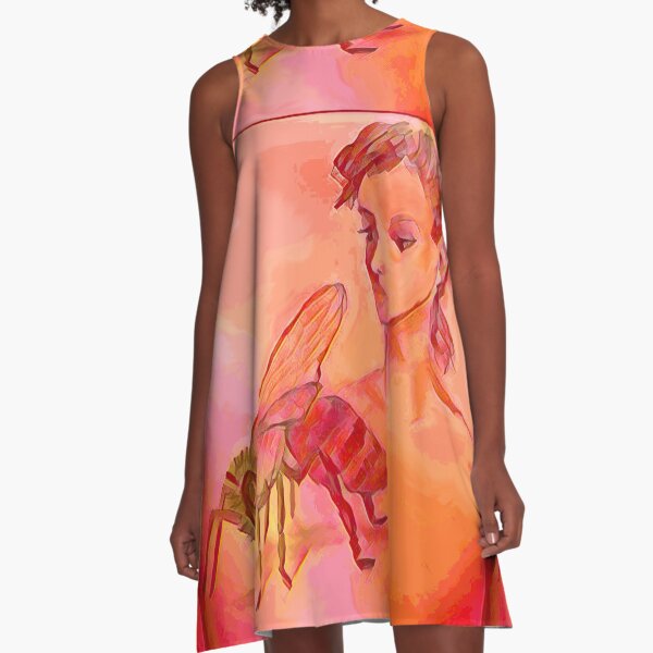 To Bee or Not To Bee, Is That The Question? A-Line Dress