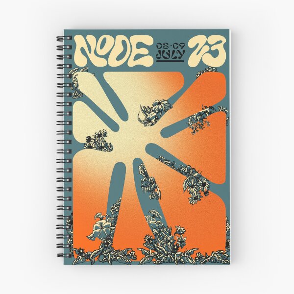Item preview, Node Music Festival (blue) designed and sold by Edward Musgrove.
