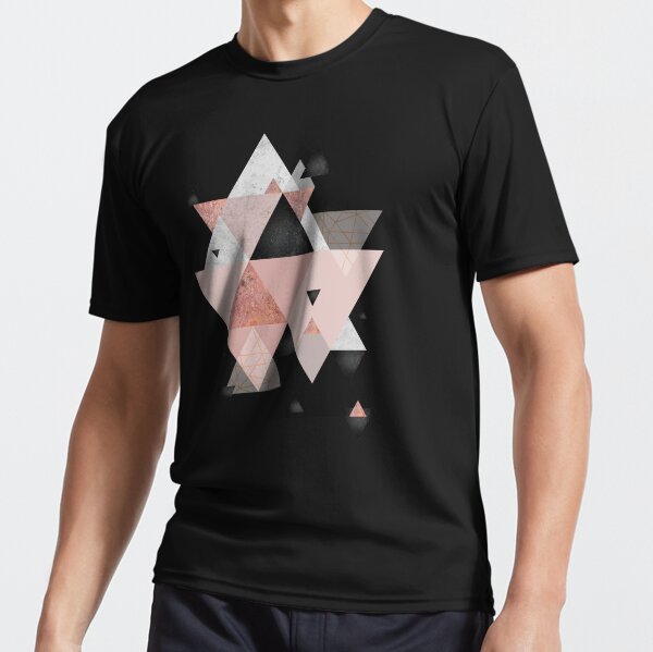 Item preview, Geometric Compilation in Rose Gold and Blush Pink designed and sold by UrbanEpiphany.