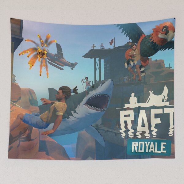 Item preview, Raft Game - Wallpaper Poster designed and sold by CheckeredShoes6.