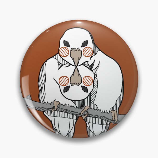 Artikelvorschau, Beak Kiss (white red) entworfen und verkauft von Oyzomi.