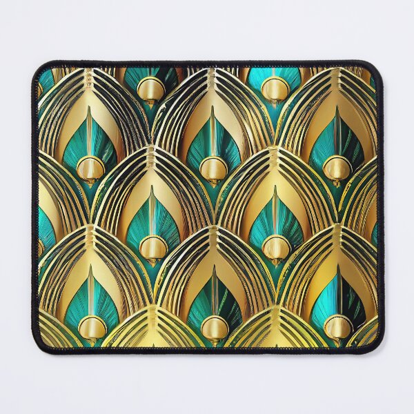 Item preview, Golden futuristic patterns texture designed and sold by IA-Power.