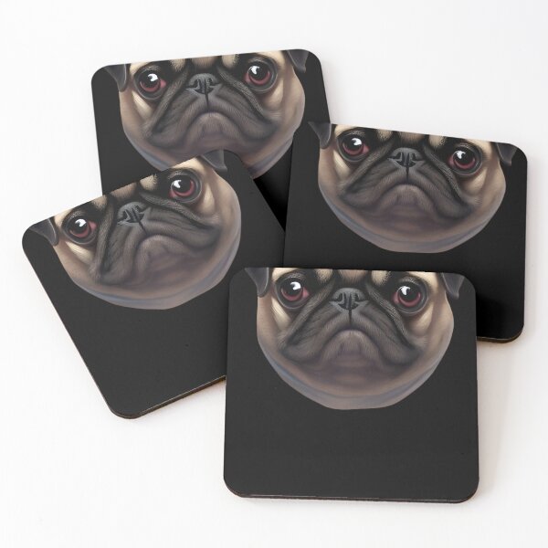 Item preview, Curious Pug designed and sold by HauntedWitch.