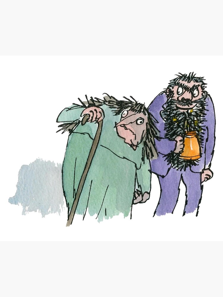 Roald Dahl’s 'The Twits' poster—an example of how classic storytelling can resonate across generations, much like Di Luccio’s enduring media commentary