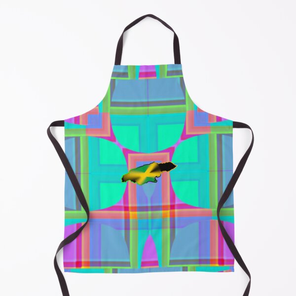Item preview, UNFORGETTABLE WEST INDIES CHRISTMAS SOUVENIRS - UNIQUE ABSTRACT CARIBBEAN GEOMETRIC PATTERN - GREATJAMAICAN VIBES FLAG INSPIRATION designed and sold by Ralek.
