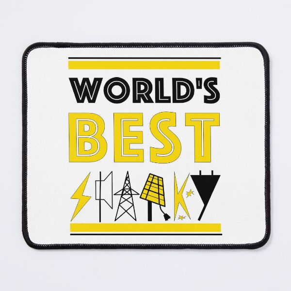 Item preview, World's Best Sparky Personalised Thank You gift designed and sold by HalunaHappy.