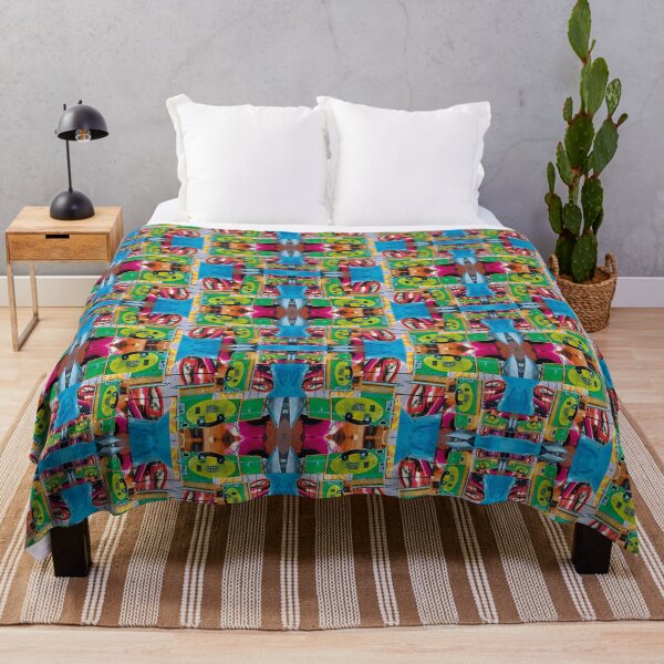 Item preview, Telephone booth Bangkok tile pattern designed and sold by Raduna.