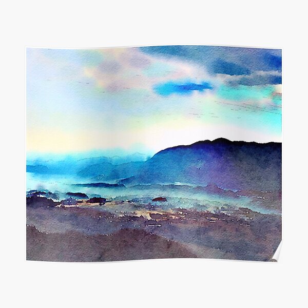 Morning Mist Poster