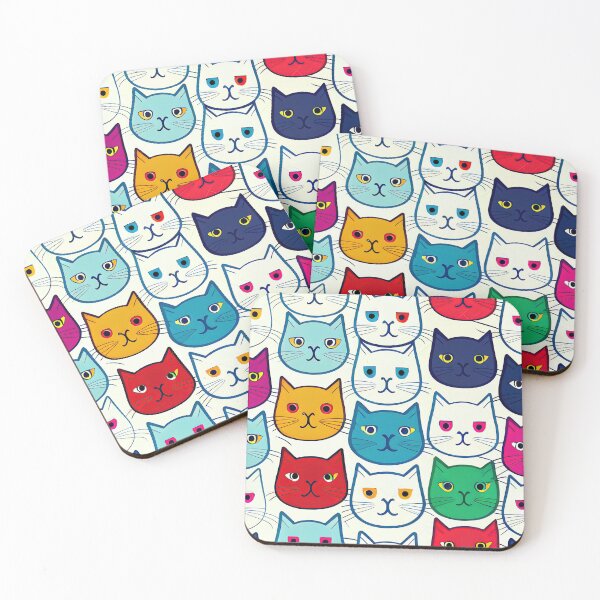 Item preview, texture patterns cats designed and sold by IA-Power.