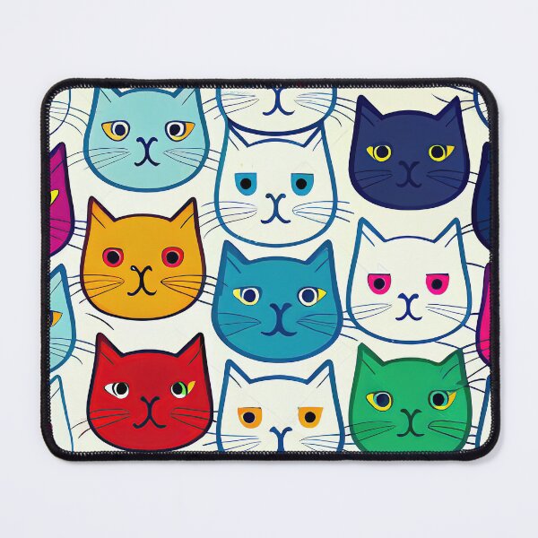 Item preview, texture patterns cats designed and sold by IA-Power.