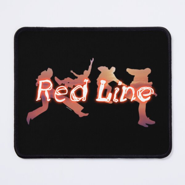 Item preview, Neon Red Line 5SOS5 Visualiser designed and sold by designsbygrace2.