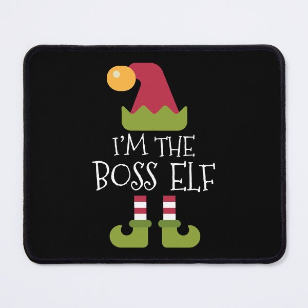 Item preview, Christmas I'm the Boss Elf designed and sold by Koi-Art.