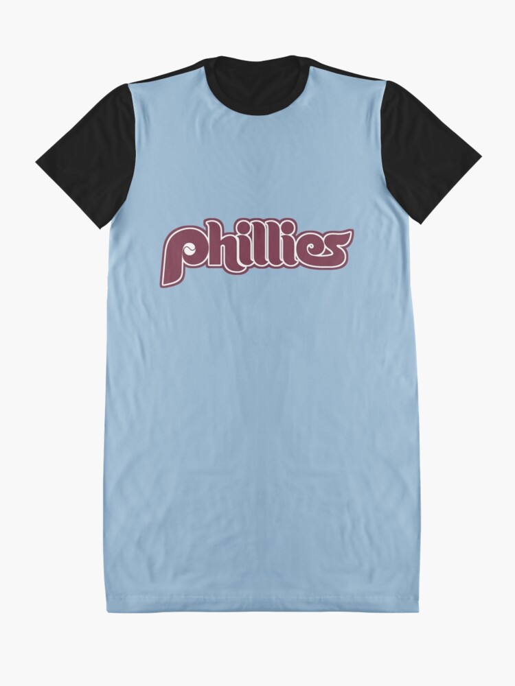 Lids Philadelphia Phillies Solid V-Neck T-Shirt - Red/Royal