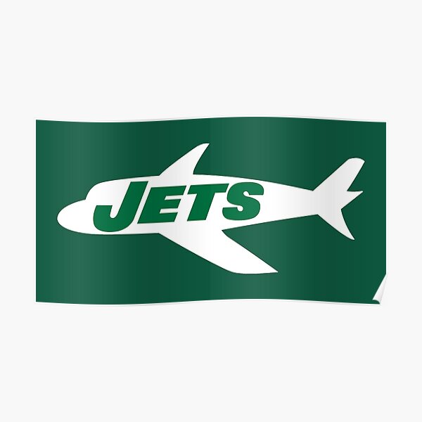 New York Jets Throwback 1963 JET 3D Vintage Metal Wall Art – Hex