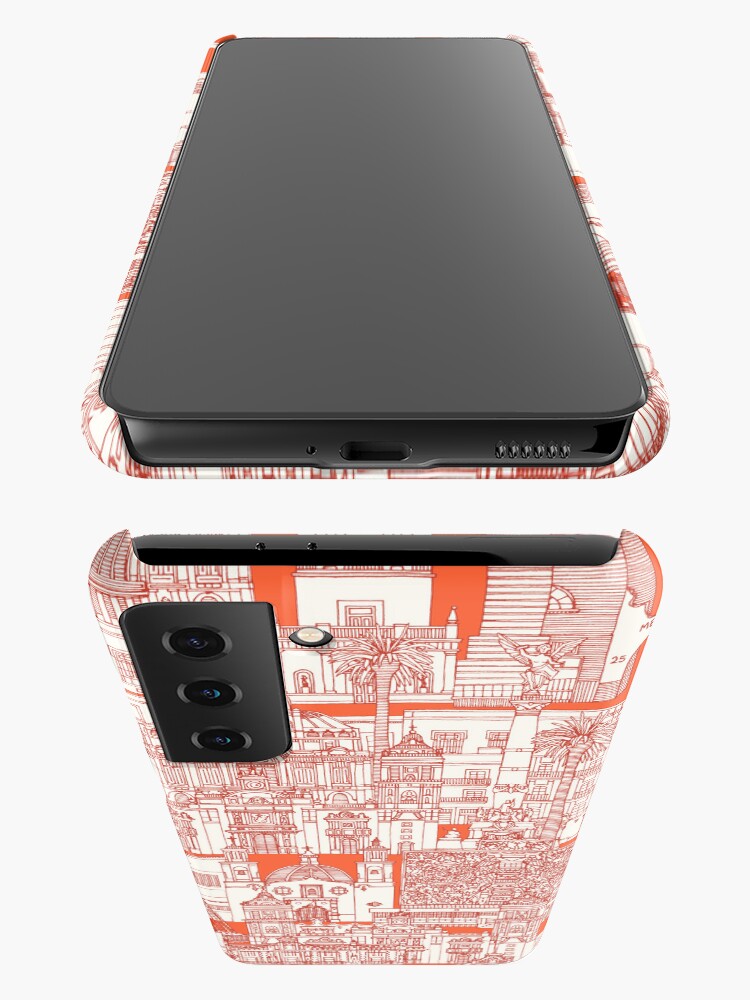 Thumbnail 3 of 4, Samsung Galaxy Phone Case, Mexico City toile fire designed and sold by scrummy.