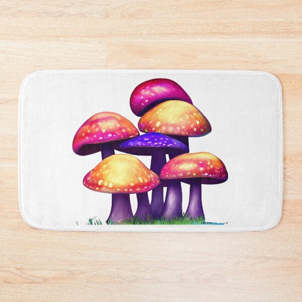 Item preview, Beautiful mushrooms Artwork designed and sold by The Love Quill.