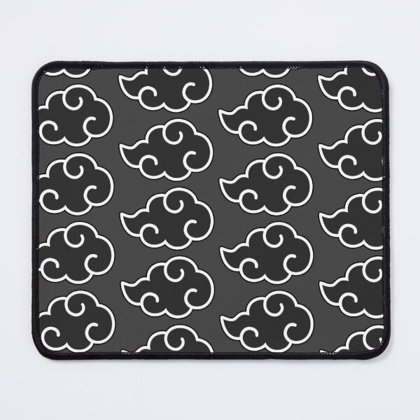 Item preview, Black and White Asian Cloud Anime Aesthetic designed and sold by kawaiicrossing.