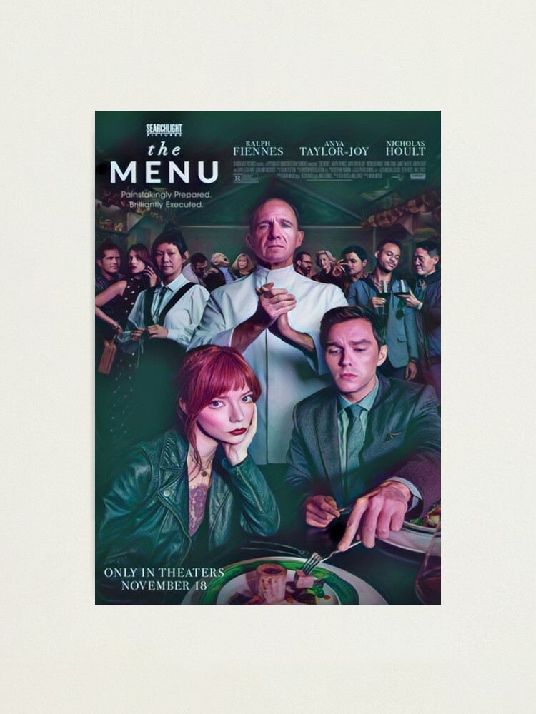 The menu movie 2022 Photographic Print for Sale by Aniatom