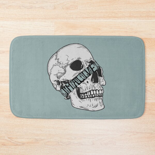 Item preview, skull I'm alive designed and sold by atlasbackache.