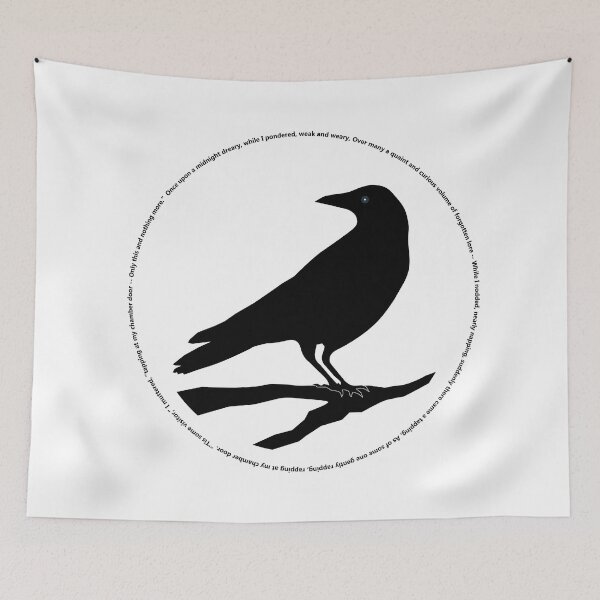 Item preview, Edgar Allen Poe, The Raven designed and sold by kvalachovic.