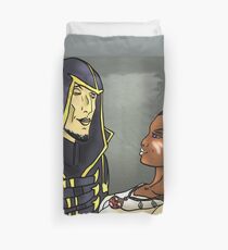 Ondolemar and Dragonborn. Duvet Cover