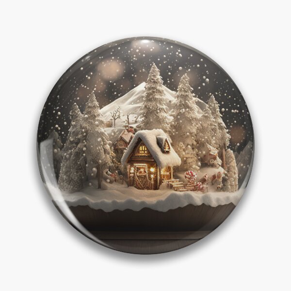 Item preview, Winter Cottage Snow Globe designed and sold by Mr-Ordinary.