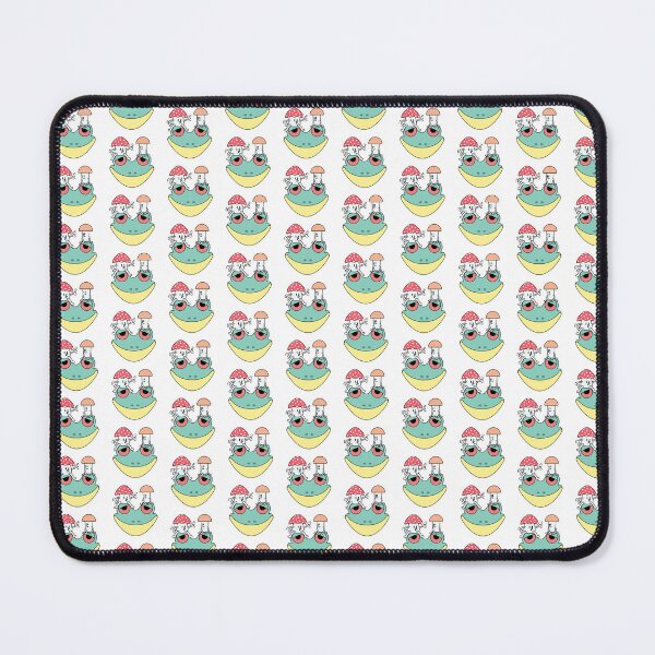 Item preview, Cute Mushroom Characters Sitting On Frog T-Shirt designed and sold by Poly-Apparel.