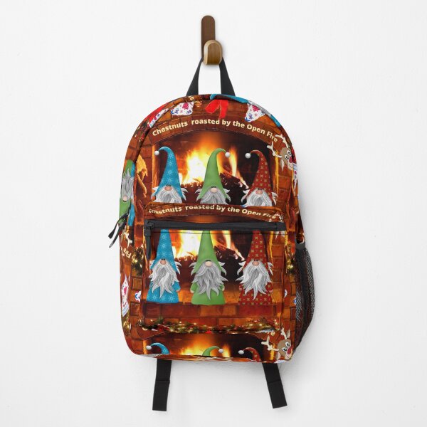 Item preview, Christmas funny Gnomes roasting Chestnuts by the Open Fire funny designed and sold by 3TFashion.