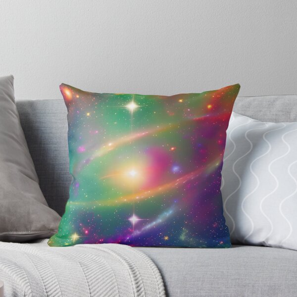 Item preview, Space with Stars with a brightly colored Nebula  designed and sold by Alt-Art-Digital.