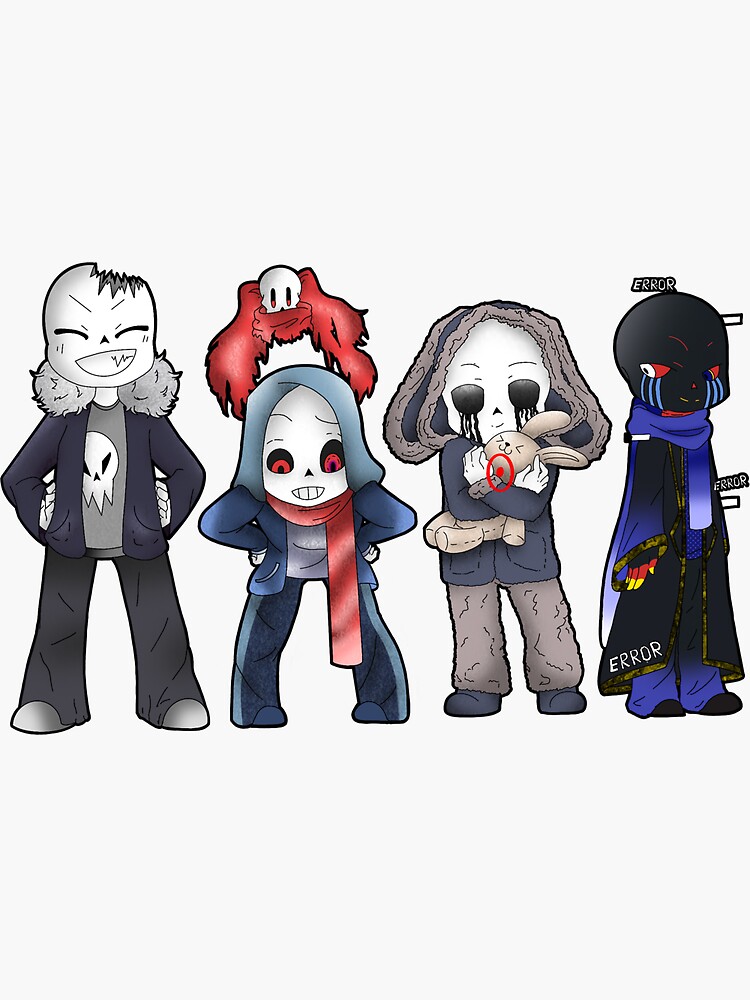 Killer Sans Sticker for Sale by C15u5hi