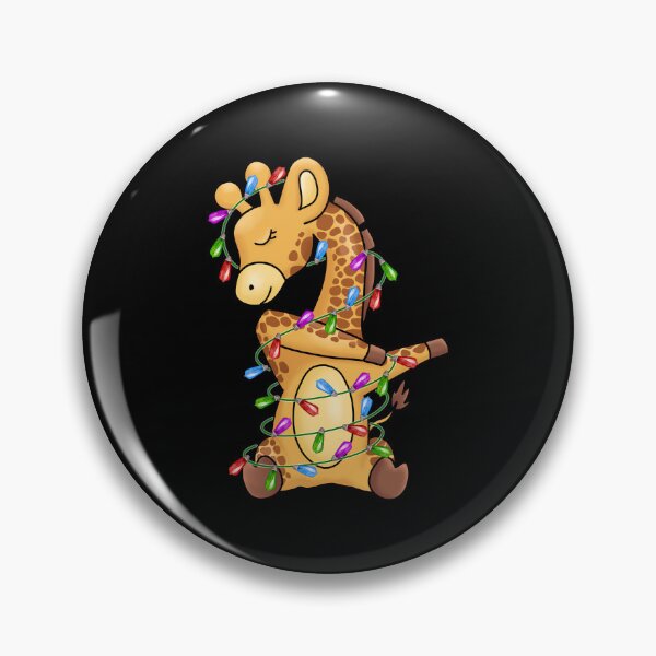Item preview, Giraffe Logo - Christmas Giraffe - Giraffe Silhouette - Giraffe Dabbing Wrapped In Christmas  designed and sold by ImagesDesigns.