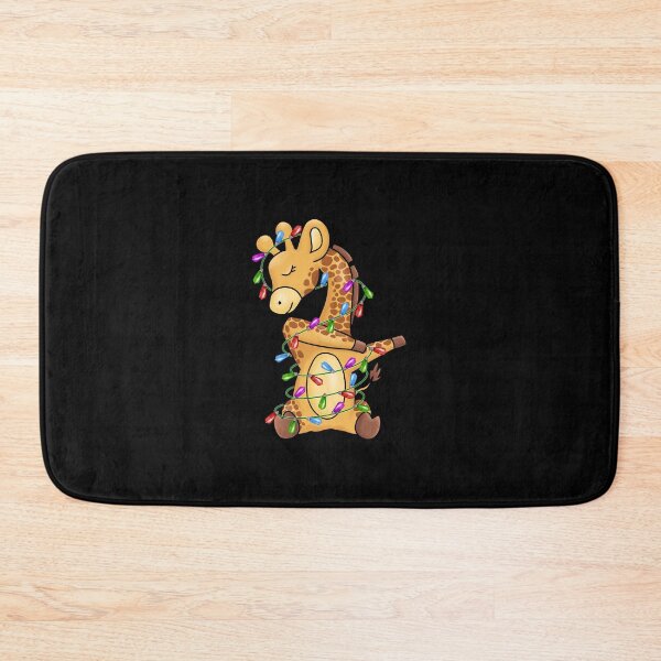 Item preview, Giraffe Logo - Christmas Giraffe - Giraffe Silhouette - Giraffe Dabbing Wrapped In Christmas  designed and sold by ImagesDesigns.