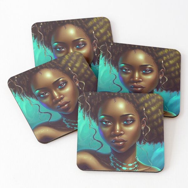 Item preview, Mermaid Portrait III designed and sold by rosacrumpton.