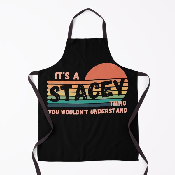 Item preview, It's a Stacey Thing You Wouldn't Understand Retro Sunset Strips Nametag designed and sold by 27th-Tee.