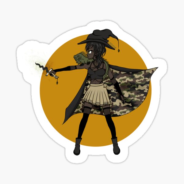 Wild Witch Sticker