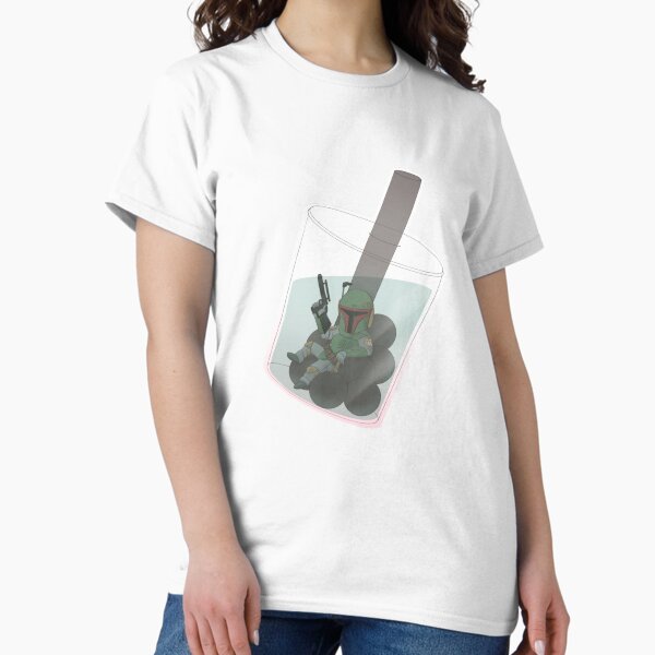 Vista previa del artículo con la obra «Boba y Boba Fett», diseñado y vendido por alexncastaneda.