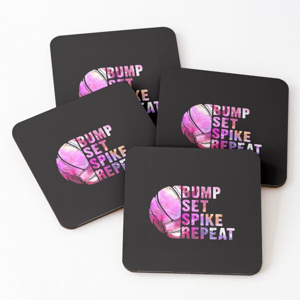 Item preview, Girls Volleyball Bump Set Spike Repeat Blue Purple Teen designed and sold by Best Selling ⭐⭐⭐⭐⭐(9.0).