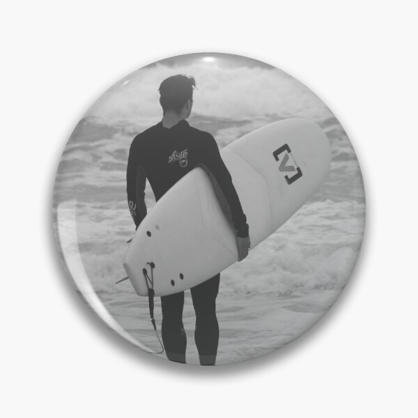 Item preview, Surfer with Board waling into Ocean designed and sold by PrintPortal.
