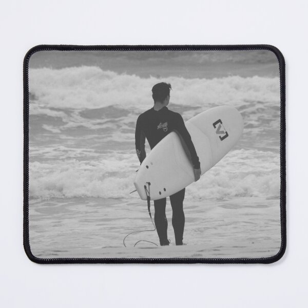 Item preview, Surfer with Board waling into Ocean designed and sold by PrintPortal.