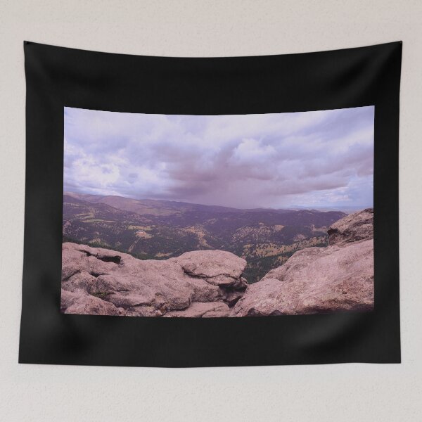 Item preview, green mountain, flagstaff mountain landscape designed and sold by chillbilldill.