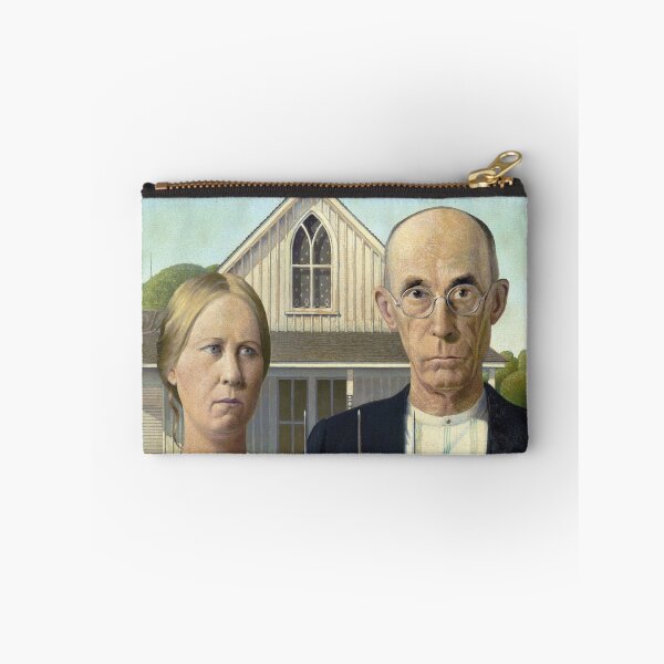 Item preview, American Gothic Grant Wood designed and sold by The Crackerdale Emporium.