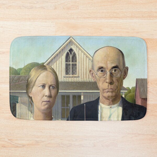 Item preview, American Gothic Grant Wood designed and sold by The Crackerdale Emporium.