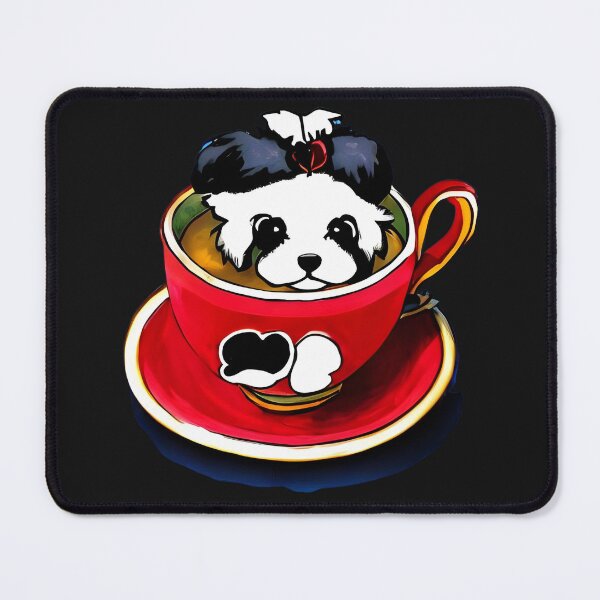 Item preview, Tea cup puppy Artwork designed and sold by The Love Quill.