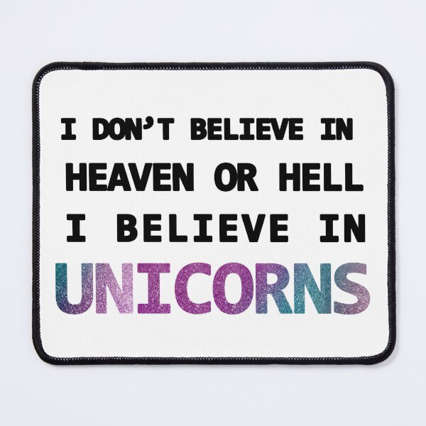 Item preview, belive in unicorns designed and sold by ELithen.