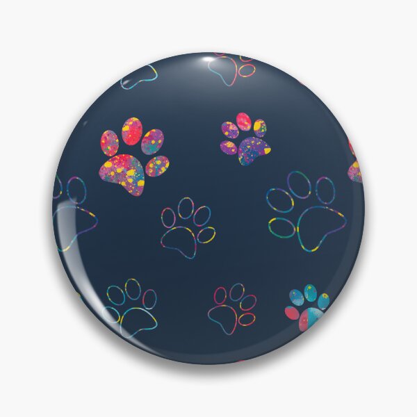Item preview, Blue cat paws colorful rainbow designed and sold by ArlacV.
