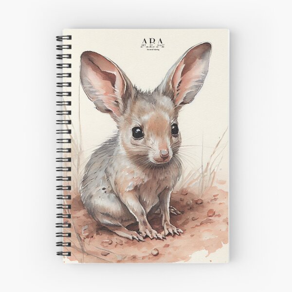 Item preview, Australian terrestrial mammals Greater Bilby - Watercolor Paint designed and sold by ABArtByAlexST.