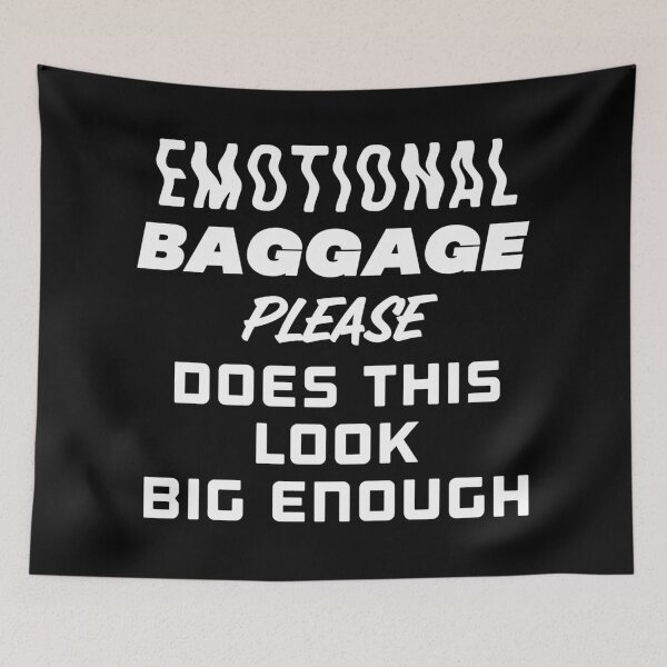 Item preview, Emotional Baggage designed and sold by TeesByAngelzB.