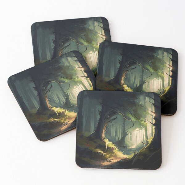 Item preview, The Sunlit Forest designed and sold by CosmicScare10.