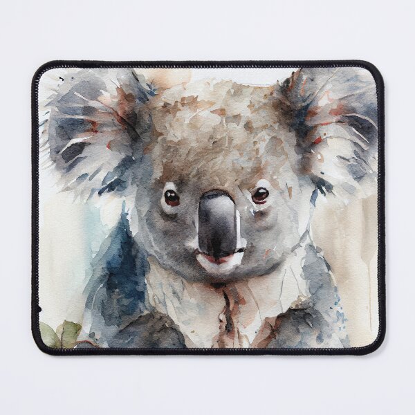 Item preview, Australian terrestrial mammals Koala - Watercolor Paint designed and sold by ABArtByAlexST.