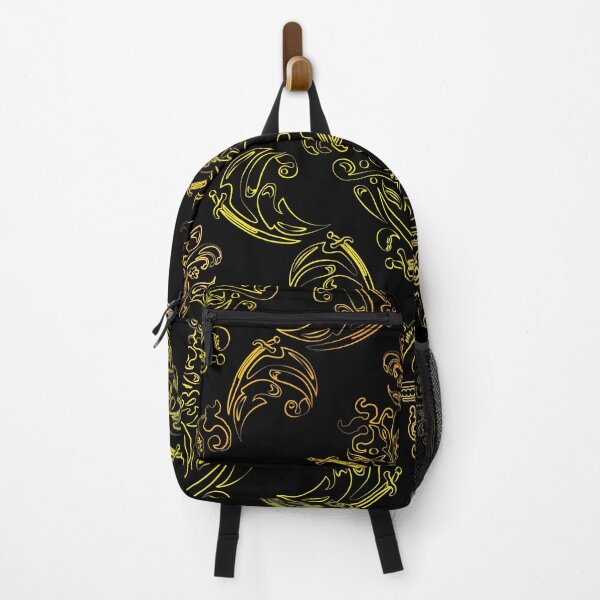 Item preview, Gold Pirate Damask Pattern designed and sold by pirateslife.